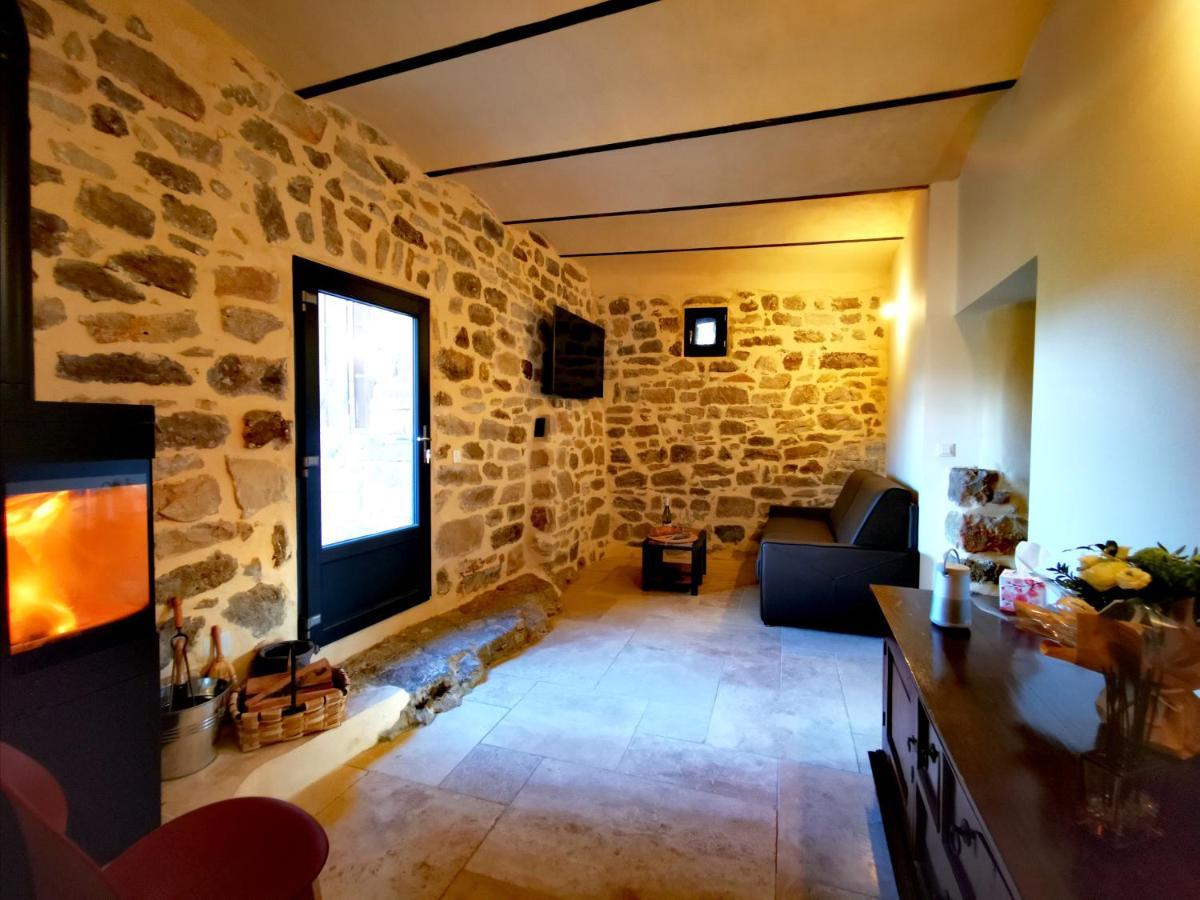 Magnifique Gite En Pierres 6 Personnes Avec Piscine Privee Ardeche Plein Sud Lablachère Exterior foto